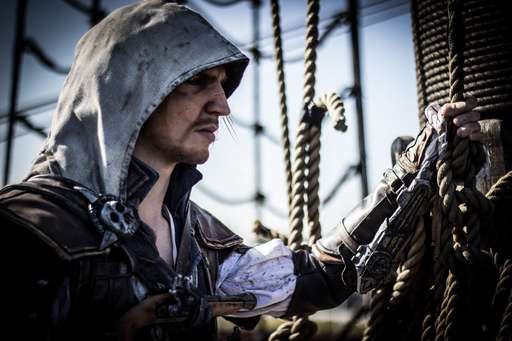 Assassin's Creed IV: Black Flag - Великолепный косплей Эдварда из Assassin's Creed 4 Black Flag Assassin's Creed IV: Black Flag - Великолепный косплей Эдварда из Assassin's Creed 4 Black Flag